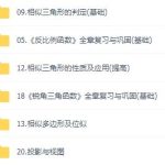 初中人教版数学九年级下册同步知识讲解及配套练习-学霸网