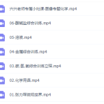 高途课堂张立琛初三化021年春季班视频课程-学怪兽
