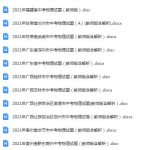 2021年中考物理试题（100套，含解析）-学霸网