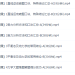 【坤哥物理】高考物理经典二级结论汇总网课真题网盘资源-学霸网