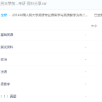 中国人民大学考研真题整理资料笔记英语专业学习资源-学霸网