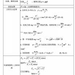 【高中物理】高中物理笔记，高考物理常用公式总结-学霸网